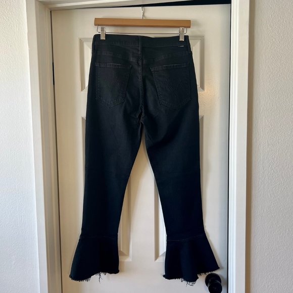 MOTHER Black Ankle & Cropped Jeans - Picture 4 of 8